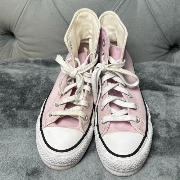 Converse Chuck‎ Taylor All Star Lift Floral High-Top Sneaker - Stardust Lilac - Picture 3 of 8